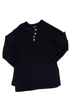 Women's Caracilia Light Weight Black Sweater Size Large